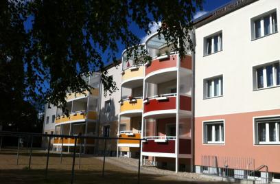 Geschafft! Balkon-Neuansetzung in Görlitz-Rauschwalde