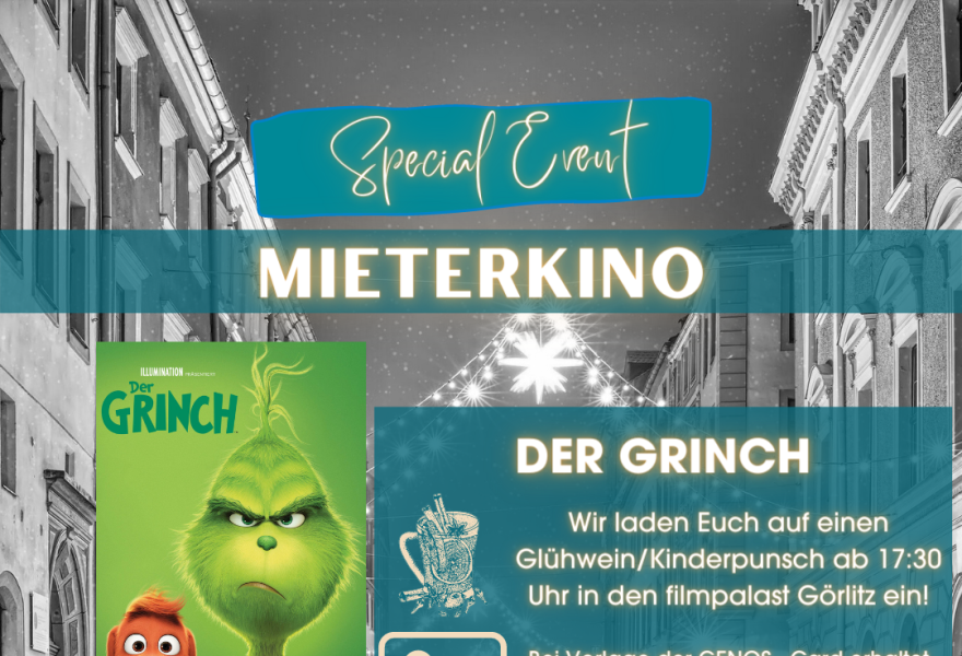 Weihnachtliches Mieterkino mit der GENOS